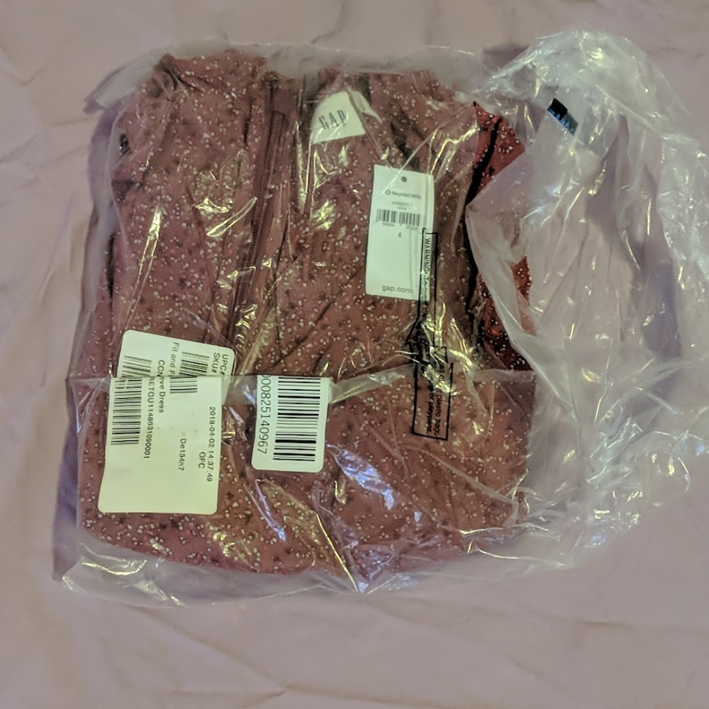 Gap fit and flare dress nwt 2018